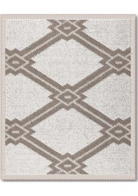 Resim Marta Doğal Pamuklu 2'li Banyo Paspas & Halı Seti 60x100+50x60 Cm - Bej Bej 