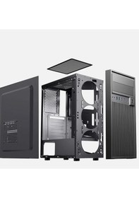 Resim Power Boost VK-1651 500 W USB3.0+USB2.0 ATX Full Siyah Bilgisayar Kasası 