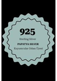 Resim 925 Ayar Gümüş Gold Kaplama Özel Tasarım Kırmızı Kiraz Kolye Ve Küpe Set Kiraz Gold 
