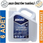 Resim H-Mac Antifriz -40 Derece 3 Lt Uzun Ömürlü Antifiriz 6 Adet 