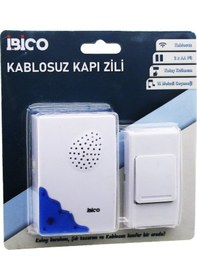 Resim Wireles Kablosuz Kapı Zili Pilli 16 Farklı Melodi 50mt Çekim Alanı Pil 2aa - Düğme 23a 4887 