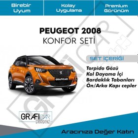 Resim Peugeot 2008 Konfor Seti - Araç Içi Ses Giderici Kumaş Kaplama (459680702) 