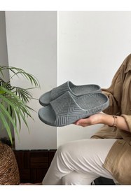 Resim Behtah Kundura Erkek Yiezyy Modeli Terlik Sport Terlik Kaymaz Taban Plaj Havuz Sahil Günlük Terlik 