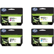 Resim HP 953Xl Uyumlu Kartuş Seti 4 Renk Cmyk 8210 8218 8710 