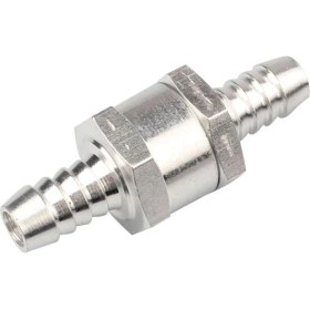 Resim Xiyu Shop 10 mm Tarzı Tek Yönlü mm Vanalar Alüminyum Geri Dönüşsüz Vana Yakıt Benzin Dizel Yağı Gaz Araba Otomobil Yağı Su Pompaları Için Çek Valf (Yurt Dışından) 
