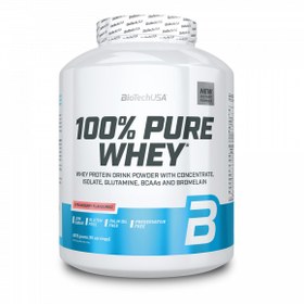 Resim BioTechUSA Pure Whey Protein 2270 Gr - Çilek 