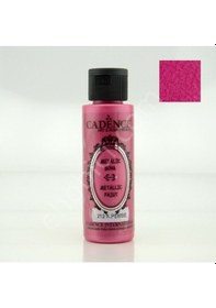 Resim Cadence Metalik Boya - 212 Koyu Pembe 70Ml 