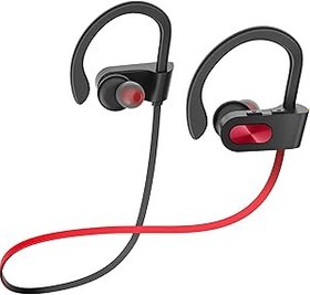 Resim Lakukom Bluetooth Kulaklıklar, Derin Bas Kablosuz Koşu Kulaklıkları w/16 Saat Çalma Süresi, Kulaklıklı Bluetooth Kulaklıklar, IPX7 Su Geçirmez Spor Kulaklıklar, Aramalar için Mikrofonlu Kulaklıklar, 