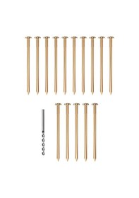 Resim Suntek Katı Bakır Çiviler Çatı Tekne Kütük Kaldırma 