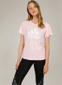 Resim W BL T Pembe Kadın Kısa Kol T-Shirt adidas