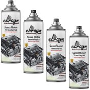 Resim caraks Susuz Motor Yıkama Ve Temizleme Spreyi Ebrayn Aerosol 500 ml Yüksek Parlaklık 4 ADET 