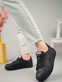 Resim Deridün Yıldız Shoes MN983 - CST Tennis Erkek Ayakkabı SIYAH 