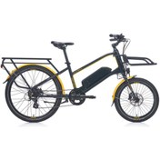 Resim Carraro E-lıne Elorry 2.1 Unısex Mini Velo Bisiklet 406h Hd 26 Jant 7 Vites Mat Siyah Sarı Gri 
