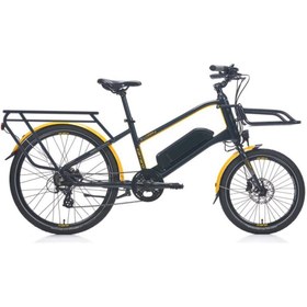 Resim Carraro E-lıne Elorry 2.1 Unısex Mini Velo Bisiklet 406h Hd 26 Jant 7 Vites Mat Siyah Sarı Gri 