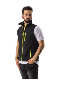 Resim Freecamp Vest Erkek Softshell Yelek-Siyah (537025135) Siyah 