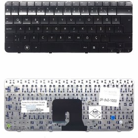 Resim HP Uyumlu 505999-001 Klavye - Türkçe Siyah 