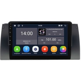 Resim Bmw 5 Serisi E39 Android Multimedya Sistemi 1996-2004 Crv-4031xd 