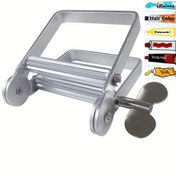 Resim Ağır Hizmet Metal Tüp Sıkma - Taşınabilir Diş Macunu Pompalama Aracı, Boyalar, Kozmetikler ve Daha Fazlası için - Dayanıklı Tam Metal Rulo Sıkma, Salon Ekipmanları | Robust Sıkma Tasarımı | Metalik Kaplama 