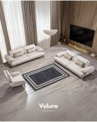 Resim Velura Home & Living Avrupa Koltuk Takımı & Oturma Grubu (3+3+1) 