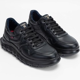 Resim Callaghan Erkek Hakiki Deri Siyah Deri Sneakers & Spor Ayakkabı 618 55340 Erk Ayk Sk23/24 Sıyah Dr Siyah 