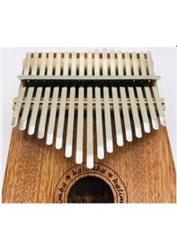 Resim 17 Tuşlu Maun Ağacı Kalimba 