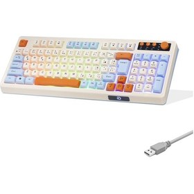 Resim Multimedya Gaming Klavye Rgb 104 Tuş Beyaz G519x 