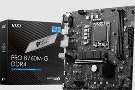 Resim Msı Pro B760M-G Ddr4 5333(Oc) Hdmı M.2 Matx 1700P 