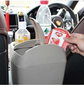 Resim Createtech Tutucu Taşınabilir Şişe Shunwei Sd-1605 Organizatör Kutusu İçme Fonksiyonlu Araç İçin 3'ü 1 Arada 