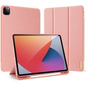 Resim Üç Katlı Stand Tablet Koruyucu Kapak Kılıfı Kalem Yuvası / iPad Uyumlu Pro İçin Kalem Standı Tutma 12,9 İnç 