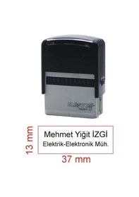 Resim Kaşeciniz İsim Ünvan Kaşesi Matuya 11 N11.11461 
