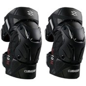 Resim Cuirassier Ko1 Pro 2 Adet Koruyucu Motosiklet Dizliği Siyah Cr Siyah 