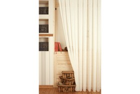 Resim VİSKONLU ŞANTUKLU TÜL EKRU 1-2 SEYREK PİLE 250X260 