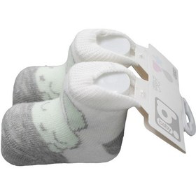 Resim Bibaby Cute Rabbit Bebek Çorabı 68369 Yeşil 