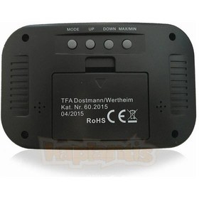 Resim Tfa Renkli Elektronik Saat Termo-Higrometre 