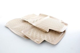 Resim BSG 30-934-051 | Paspas 3D Havuzlu Kokusuz / Bej 