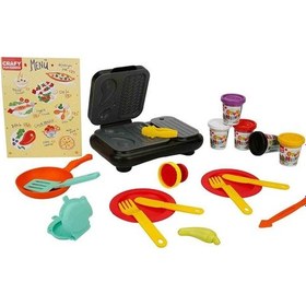 Resim Crafy Mangal Keyfi Oyun Hamuru Seti 300gr 22 Parça 