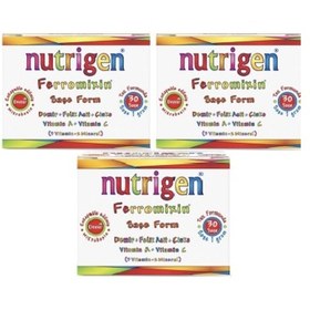 Resim 3 X Nutrigen Ferromixin 30 Saşe 