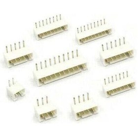 Resim Jst Xh 2 54 MM Soketli 4 Pin Eğik Tunik Konnektör 