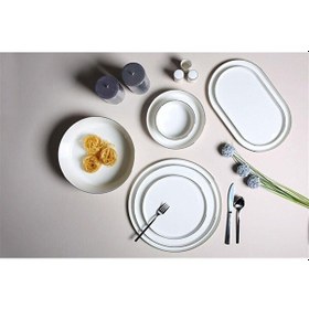 Resim Porland Chopin Platin 60 Parça 12 Kişilik Yemek Takımı Çok Renkli 