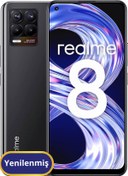 Resim Realme 8 Yenilenmiş TR Garanti | 128 GB 6 GB Siyah 