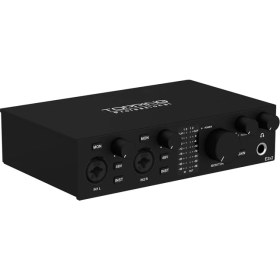 Resim Storemax Professional E2X2 | Yüksek Kalite Usb-C Ses Kartı: 2-Giriş/2-Çıkış 24BIT/192KHZ, 8...600OHM Arası Kulaklıklara Kadar Kullanılabilir. (Pc/mac) 