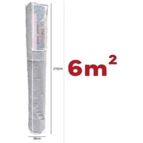 Resim Buffer Pencereli Halı Hurcu Toz Geçirmez Sağlam Dayanıklı Hurç Organizer 4m² Çok Renkli 