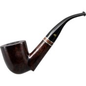 Resim Şahin Üç Yıldız 870 9mm. Filtreli Ebonit Saplı Pipo 