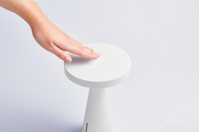 Resim Lexon Mano Sensörlü Aydınlatmalı Dezenfektan Dispanseri Beyaz 