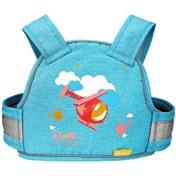 Resim Çocuk Binicilik Emniyet Kemeri, Mavi 