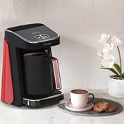 Resim Goldmaster GM8380K Kıvam Geniş Hazne Kırmızı Türk Kahve Makinesi 