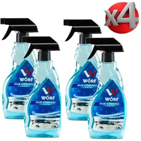 Resim WÖRF Buz Çözücü Sprey 500 ml X 4 Adet Oto Cam Buz Çözücü & Buzlanma Önleyici 