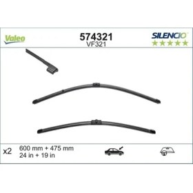 Resim Valeo 574321 On Silecek Seti 61610405167 61610427668 61612455439 
