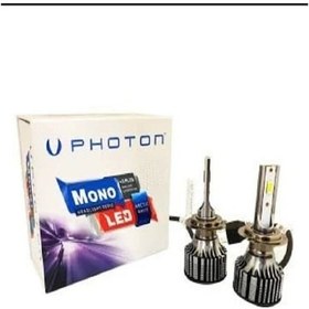 Resim Ahmet Otomotiv Photon Mono H7 +3 Plus Yeni Nesil Led Xenon Far Ampulu Takımı 12-24 Volt 