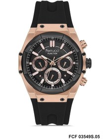 Resim Ferrucci Slikon Kol Saati Rose Gold 